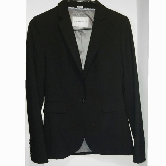 Banana Republic blazer -black - Picture 1 of 6